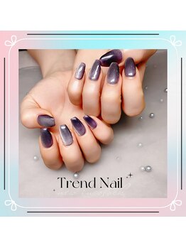トレンドネイルスタジオ(Trend Nail Studio)/煌くマグネットネイル