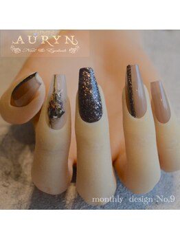 アウリン(AURYN)/2024.4月monthly design No,9