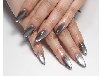 ヒュッゲ(Hygge)/長さだしマグネットネイル