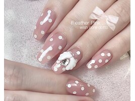 羽ネイル