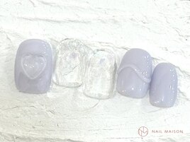 クリアハート¥6800