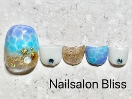 定額FOOTシンプルアート￥5720