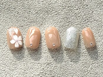 桜定額ネイル/7900