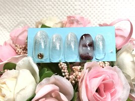 ワンポイント白べっ甲☆￥6,300