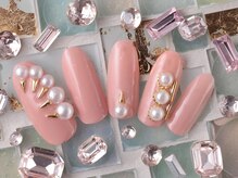 ネイルサロン ティーエイチセブン(Nail Salon TH SEVEN)/パールネイル