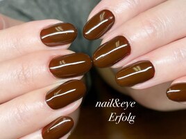 シンプルワンカラーネイル！