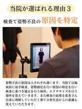 ハル鍼灸整骨院 池田院(HALU鍼灸整骨院)/検査で姿勢不良の原因特定