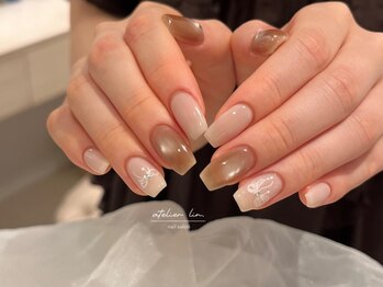 アトリエリン(atelier lin.)の写真/丁寧なカウンセリングで理想の指先へ。シンプルだけど周りに差がつく美しいネイルに仕上げます♪