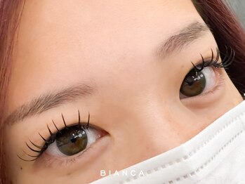 ビアンカ センター南店(Bianca)の写真/柔らかく軽い付け心地が魅力！【フラットラッシュ120本¥6100】ナチュラルだけど印象的なキュートeyeに♪