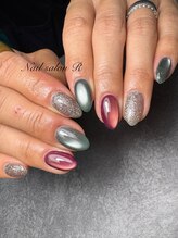 ネイルサロン アール(Nail salon R)/マグネット×フラッシュ