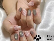 キキネイル 溝の口(kikinail)/レースネイル／春ネイル