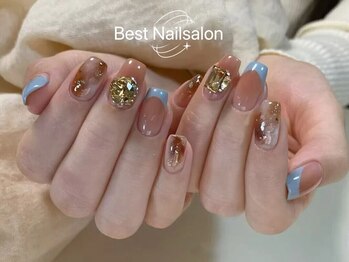 Best Nail 銀座店【ワンホンネイル・スカルプ・パラジェル・上品ジェルネイル】/ニュアンスネイル