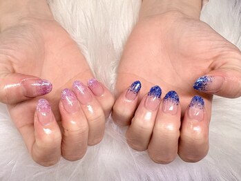 ダリア(Dahlia)/ラメグラデーション