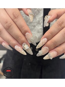 チェックネイル