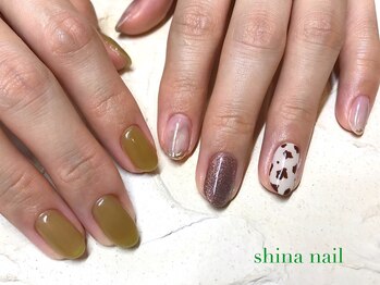 シナネイル 清澄白河店(SHINA NAIL)/牛柄ネイル♪