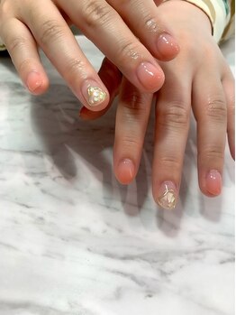 コルソケーツー 梅田茶屋町(corso k-two)/シェルでキラッとクリアアート