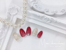 モンシュシュ 吉祥寺(Mon chouchou)/クリスマス×ツイードネイル