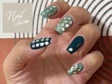 ネイルセッション(nail session)/ミラーボールネイル