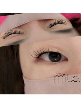 ミテ(mite.)/まつエク　モカブラウン