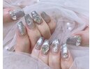マグネット 夏ネイル オーロラ