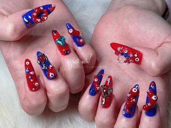 ニナネイル 中野駅前店(nyna nail)の写真/アート、ワンホン、韓国ネイル、推しネイル…持ち込みOK≪チップ長さ出し≫おまかせ180分コースがおすすめ