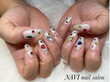 ナビ(NAVI)/宝石ネイル