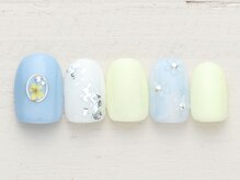 ノーネイル 海老名(NO NAIL EBINA)/ぷっくりお花　￥4990