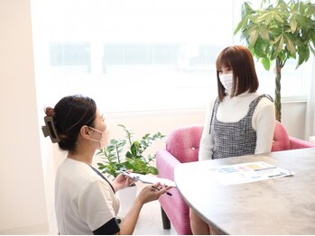 フェリチタ(felicita)の写真/【限定SALE★お得すぎるフォト美顔SET！顔脱毛+ドライヘッドスパ+美肌パック付き】トーンアップ艶美肌GET！