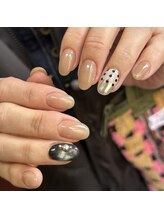 リリ ネイルアンドアイラッシュ(LiRi nail&eyelash)/ポイントニュアンス
