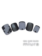 ネイルケアサロン ミウラ 井の頭通り店(miura)/秋フットジェル定額ア-ト10230円