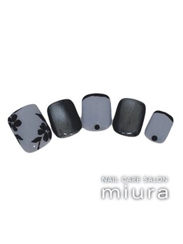 ネイルケアサロン ミウラ 井の頭通り店(miura)/秋フットジェル定額ア-ト10230円