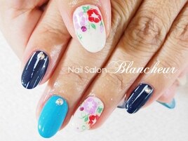 【あさがおネイル】