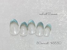 ネイルアート ジマー/80minartコース¥8880