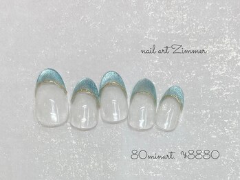 ネイルアート ジマー/80minartコース¥8880