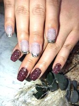 メイネイル(m.ei.nail)/フラッシュネイルフレンチネイル