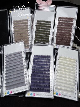 アリ(Ali)/新色カラーマツエク