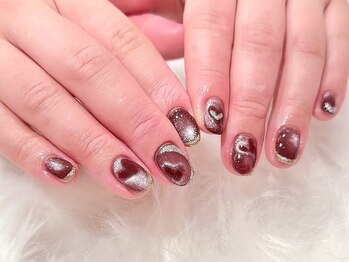 リシェル 池袋(Richelle)/ハートマグネットネイル