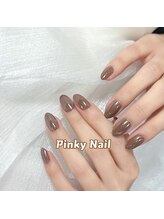 ピンキーネイル(Pinky Nail)/ミラーネイル
