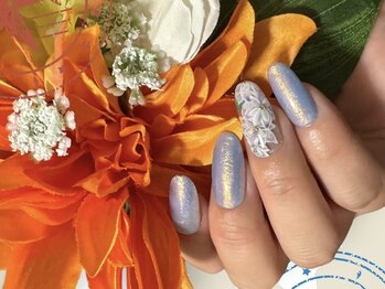 アスホネイル(飛帆Nail)の写真/定額ネイルはコースごとに20種類以上！豊富なデザインからお好きなものを選んで、指先を華やかに♪