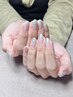 【ハンド】ラメグラデーション