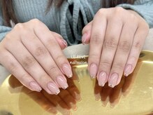 ルレーブ(LE REVE)/ガラスフレンチネイル