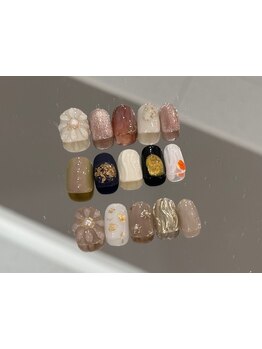 手描きアートが得意なサロン