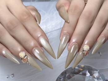 サリーネイルラボ(Sully Nail Lab)/薔薇ネイル