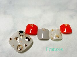 foot　ストーンアート