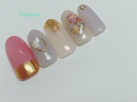 新作　アクセサリーネイル