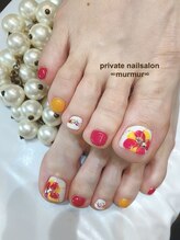 プライベート ネイルサロン マーマ(murmur)/フラワーネイル