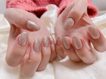 キキネイル 二子玉川(kikinail)/ラメワンカラー　シンプル