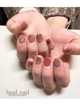 ヒールネイル(heal nail)/ニュアンスネイル