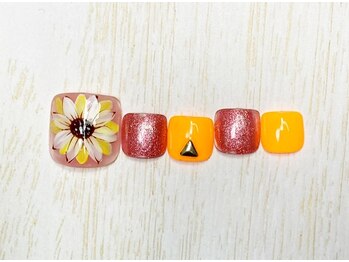 FOOT◇トレンド定額ネイル￥7980