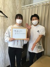 おひさま整骨院 三郷院/【整骨院】お客様との写真(整体)
